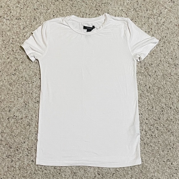 Fitted White T-Shirt - Picture 1 of 2
